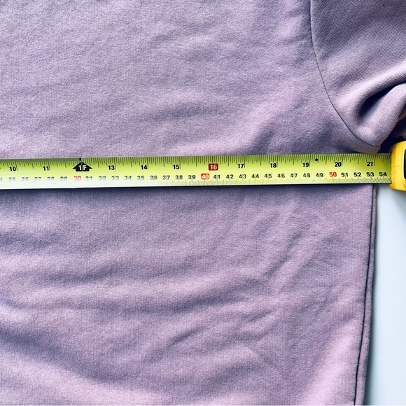 RESERVED pink sweatshirt with frilled sleeves size M - Picture 4 of 9